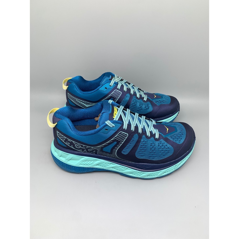 Hoka One Stinson ATR 5 Blue Trail Running Shoes 1099730 SAHZ Women's Sz 9